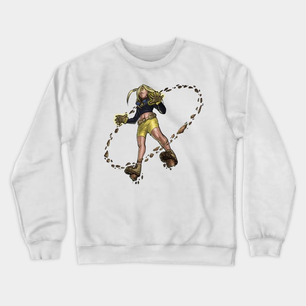 Terra - Titan Rising Crewneck Sweatshirt by CandaceAprilLee